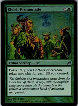 Elvish Promenade Lorwyn Uncommon MP Magic: The Gathering 208 Foil - Image 1
