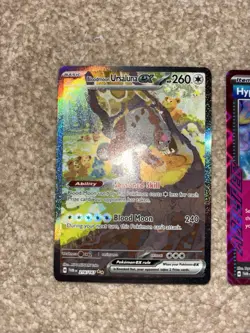 Pokemon Card Bloodmoon Ursaluna ex 216/167 Twilight Masquerade Holo Near Mint - Image 1