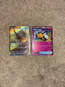 Pokemon Card Bloodmoon Ursaluna ex 216/167 Twilight Masquerade Holo Near Mint - Image 2