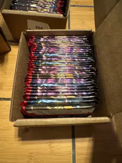 30x Paldean Fates Factory Sealed Booster Pack Lot of 30 Pokemon TCG - Image 1