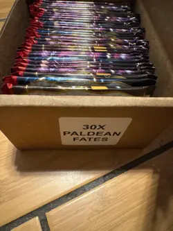 30x Paldean Fates Factory Sealed Booster Pack Lot of 30 Pokemon TCG - Image 2