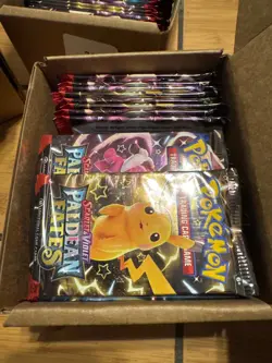 30x Paldean Fates Factory Sealed Booster Pack Lot of 30 Pokemon TCG - Image 3