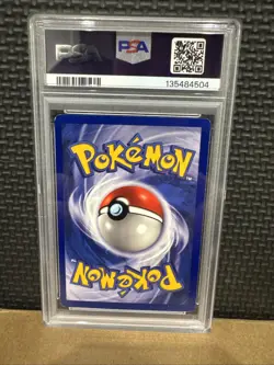 1999 Base Set 1st Edition Rare Vulpix Pokemon PSA 6 68/102 - Image 2