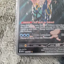 Pokemon TCG Clawitzer Holo Mega Evolutions 141/132 - Image 3