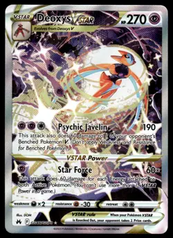 Pokemon TCG Crown Zenith #GG46/GG70 Deoxys VSTAR NM - Image 1