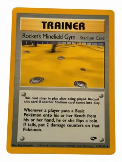 Rocket's Minefield Gym - 119/132 Gym Heros 2000 - WOTC - Pokemon TCG - Image 1