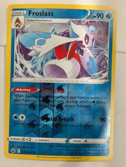 Froslass 036/198 Chilling Reign Pokemon Reverse Holo Foil Rare Nice! - Image 1