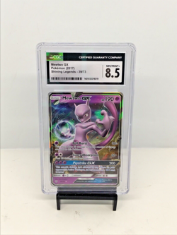 2017 Pokemon Shining Legends 39/73 Mewtwo Gx full art CGC 8.5 - Image 1