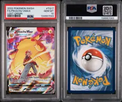 PSA 10 Pikachu VMAX - TG17/TG30 - Lost Origin - Pokemon - Read Description - Image 3