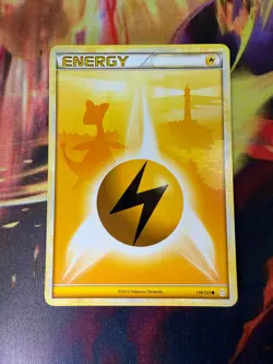 Lightning Energy 118/123 LP Non Holo HeartGold & SoulSilver 2010 Pokemon TCG - Image 1