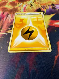 Lightning Energy 118/123 LP Non Holo HeartGold & SoulSilver 2010 Pokemon TCG - Image 2