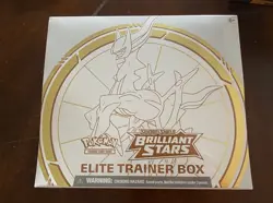 Pokemon TCG Brilliant Stars Elite Trainer Box Collectors Edition Arceus - Image 1