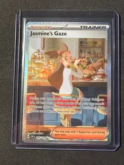Pokemon TCG Jasmine's Gaze Full Art Holo Trainer Surging Sparks #245/191 - Image 1