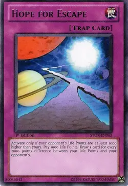 Hope for Escape - STOR-EN063 - NM/VLP - Rare - 1st ed - Yugioh - Image 1