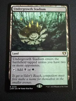 Magic the gathering MTG Undergrowth Stadium Commander Masters #435 Near Mint NM - Image 1