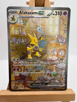Pokemon TCG - S&V 151 - 201/165 Alakazam ex - Special Illustration Rare - NM/M - Image 1