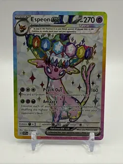 Espeon ex - 175 SVP 175 Promo SV: Scarlet & Violet Promo Cards Pokemon TCG NM - Image 1