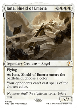 Iona, Shield of Emeria - MB2 - 12 - NM - MTG - Image 1