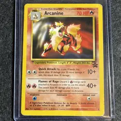 Arcanine 2000 Pokemon TCG Black Star Promo League #6 Vintage Card WOTC - Image 1