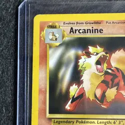 Arcanine 2000 Pokemon TCG Black Star Promo League #6 Vintage Card WOTC - Image 3