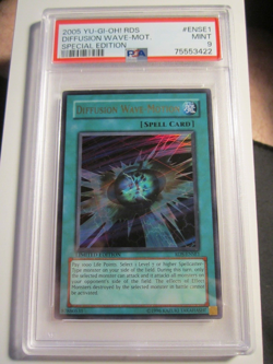 2005 YU GI OH CARD CARD DIFUSION WAVE SPECIAL EDITION PSA GRADED MINT 9 - Image 1