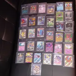 HUGE 33 Pokemon Card Lot All Holos Ultra Rare Illustration Rares Full ART Rares - Image 1