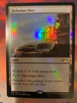 MTG Judge Promo Rishadan Port Foil - Image 1