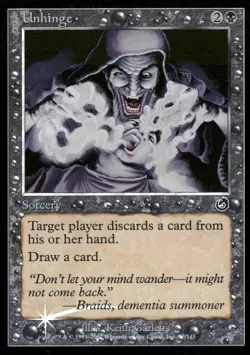Magic: The Gathering Torment Foil Unhinge - Image 1