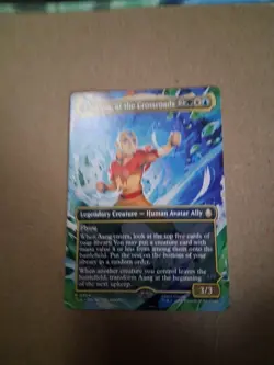 Aang, At The Crossroads - 304 - MTG Avatar: The Last Airbender - Borderless - Image 1