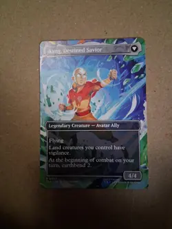 Aang, At The Crossroads - 304 - MTG Avatar: The Last Airbender - Borderless - Image 2