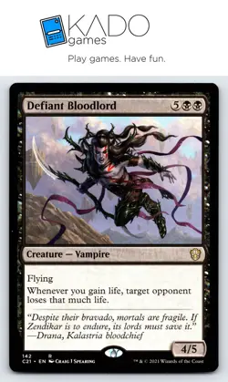 Commander 2021 #142 Defiant Bloodlord - Image 1