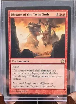 Dictate of the Twin Gods Journey into Nyx MTG Regular Lightly Played - Image 3