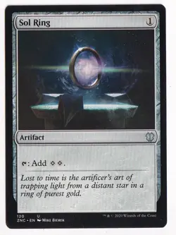 MTG Sol Ring - Commander 2020 - Image 1