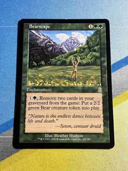 Magic the Gathering MTG Odyssey BEARSCAPE - Image 1