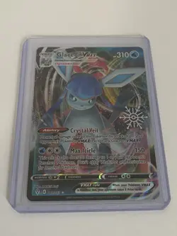 Pokemon TCG Glaceon VMAX Evolving Skies 041/203 Holo Ultra Rare Holiday Calendar - Image 3