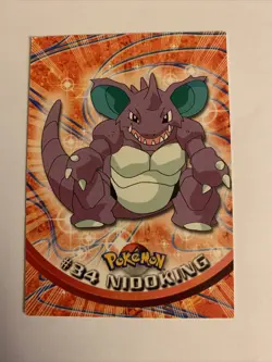 Nidoking Topps Pokemon Card - Image 1