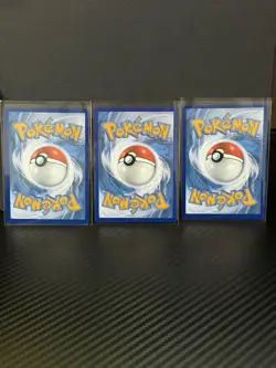 Pokemon TCG Rowlet SWSH220 Cyndaquil SWSH221 Oshawott SWSH222 Cosmos Holo NM - Image 2