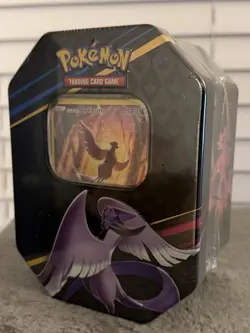 Pokemon TCG: Galarian Articuno Crown Zenith Tin Pokemon - SEALED - NEW - 4 Packs - Image 1