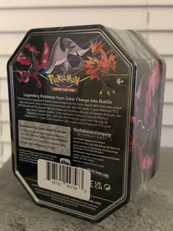 Pokemon TCG: Galarian Articuno Crown Zenith Tin Pokemon - SEALED - NEW - 4 Packs - Image 2