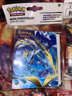 Pokemon Sword & Shield Silver Tempest Booster Packs+Mini Portfolio Lot Of 5 New - Image 2