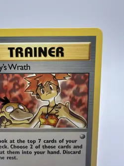 Misty's Wrath 114/132 Gym Heroes Unlimited Uncommon Pokemon TCG Ken Sugimori - Image 3