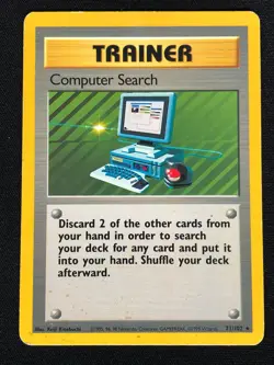 Pokemon Computer Search 71/102 Common (MP) - Image 1