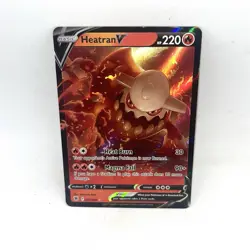 Heatran V 025/189 Astral Radiance Pokemon TCG Ultra Rare - Image 1