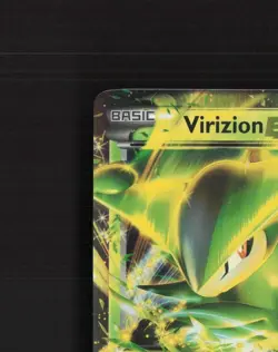 Virizion EX 9/101 Plasma Blast Ultra Rare Holo Pokemon Card LP - Image 3