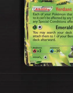 Virizion EX 9/101 Plasma Blast Ultra Rare Holo Pokemon Card LP - Image 5