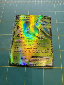 Pokemon TCG Card Virizion EX - 9/101 Plasma Blast Holo - Image 2