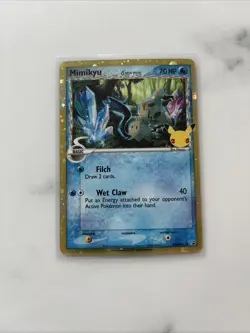 Mimikyu Delta Species SWSH136 Black Star Promo Card(Pokemon TCG Celebrations) - Image 4
