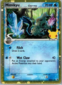 Mimikyu (Delta Species) Promo SWSH: Sword & Shield Promo Cards SWSH136 NM - Image 1
