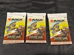 Magic: The Gathering lot of 3 packs of Phyrexia all will be one Jumpstart Packs - Image 1
