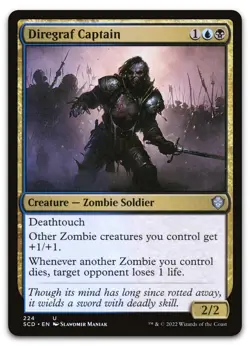 Diregraf Captain #224 (NM) Starter Commander SCD Magic MTG - Image 1